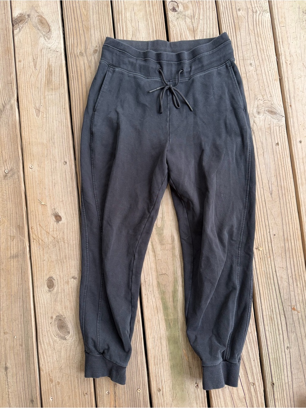 Black Jogger Pants - Casual Drawstring Sweatpants